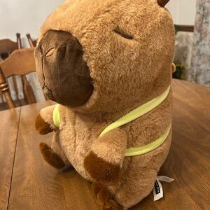 Brown Plush Capybara Toy